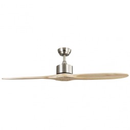 Ventilador motor DC Leste níquel/haya Fabrilamp