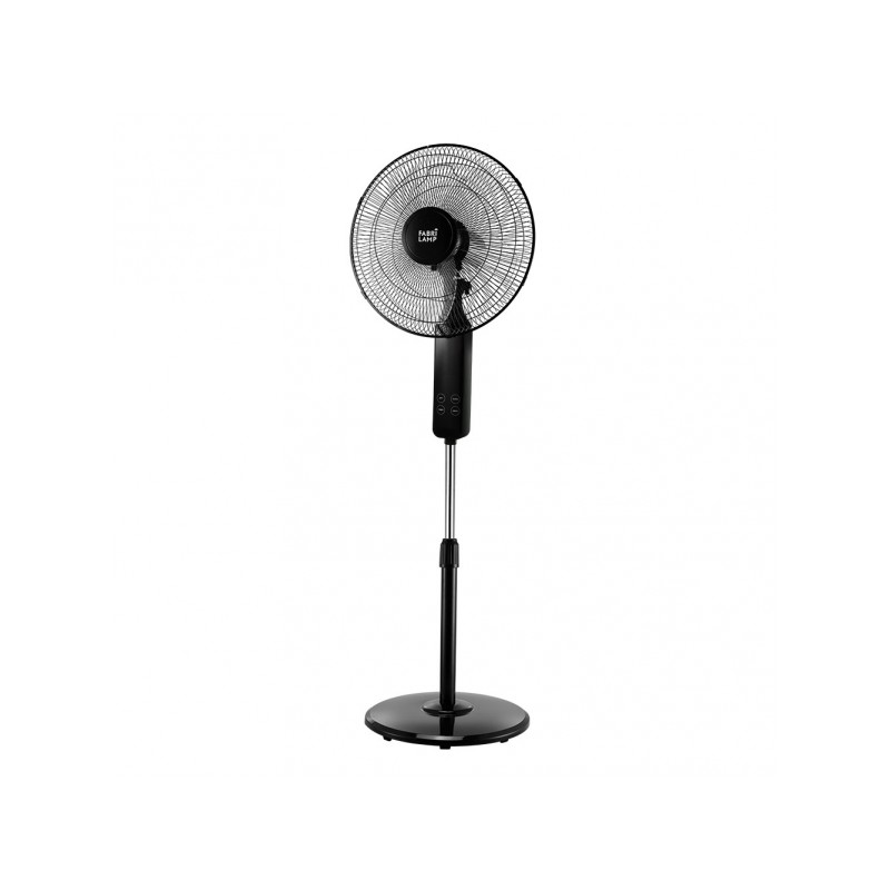 Ventilador de pie Barat negro con mando Fabrilamp