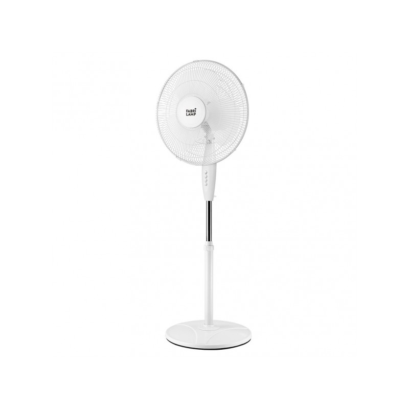 Ventilador de pie Arifi blanco Fabrilamp