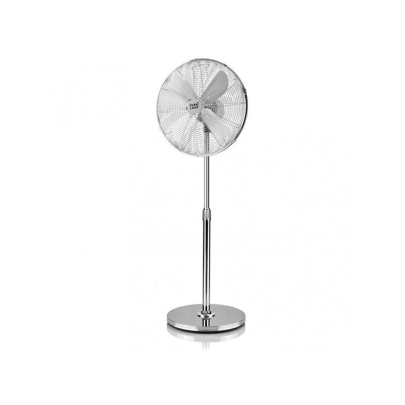 Ventilador de pie Pali cromo 50W Fabrilamp