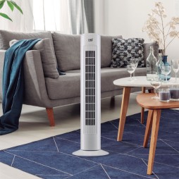 Ventilador torre Mundaka blanco 45W Fabrilamp