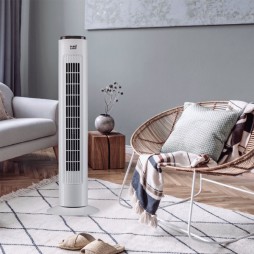 Ventilador torre Fronton blanco 45W Fabrilamp