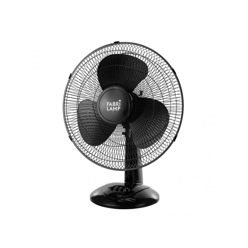 Ventilador  sobremesa Coronel negro 40w  Fabrilamp
