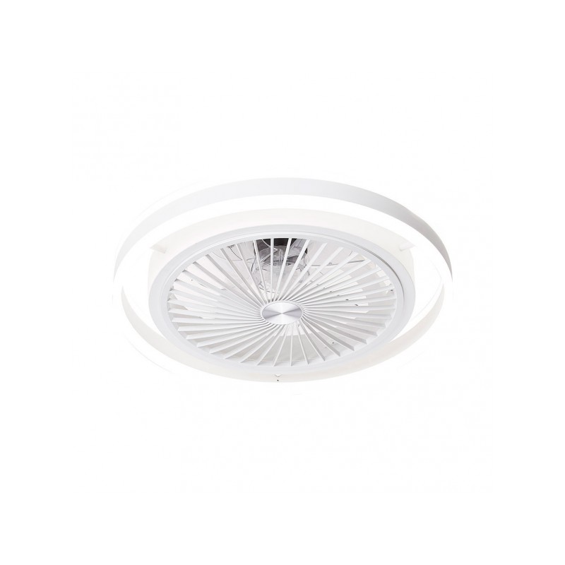 Ventilador Pampero blanco LED 56W 3000/4000/6000k Fabrilamp