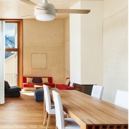 Ventilador Klar marrón Leds C4