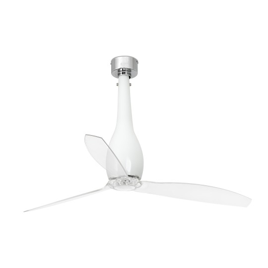 Ventilador motor DC Eterfan blanco brillo WIFI Faro