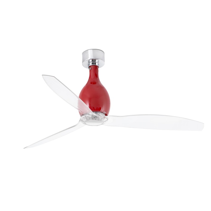 Ventilador motor DC Mini Eterfan rojo Faro