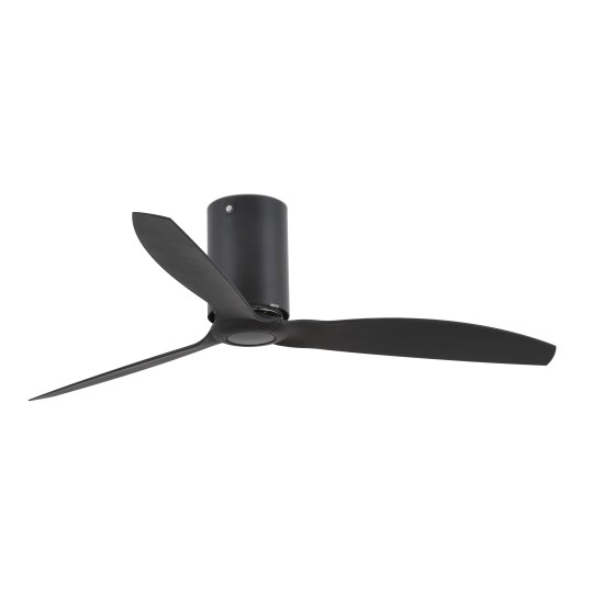 Ventilador motor DC Mini Tube negro mate Faro