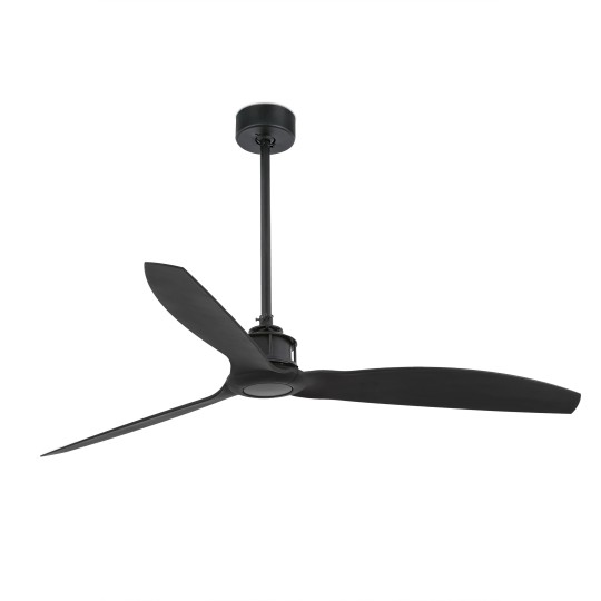 Ventilador motor DC Justfan 128cm negro mate WIFI Faro