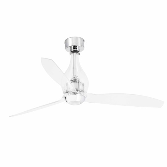 Ventilador motor DC Mini Eterfan cromo Faro