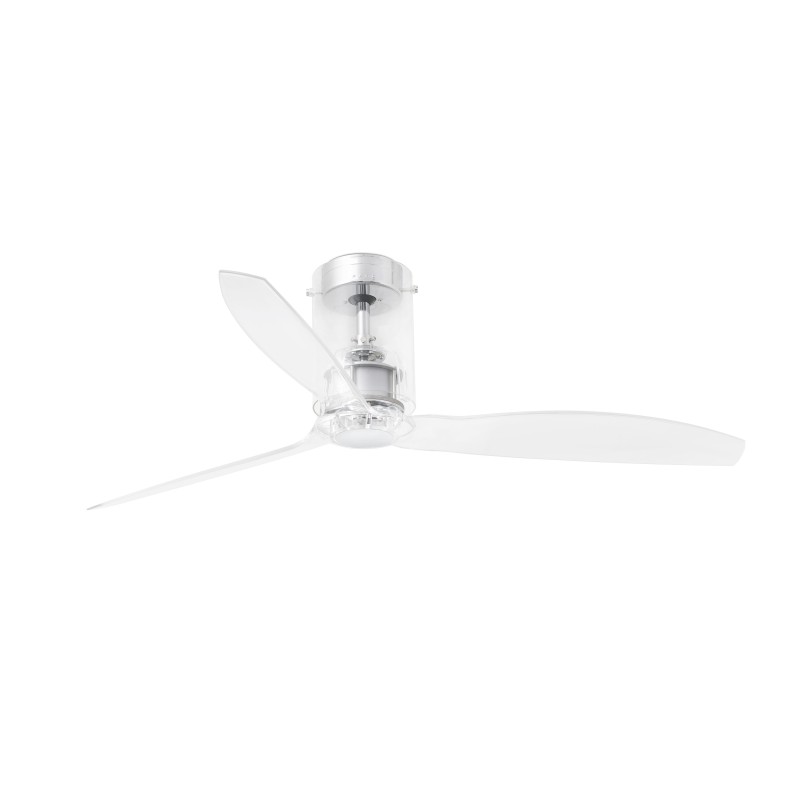 Ventilador motor DC Mini Tube cromo Faro