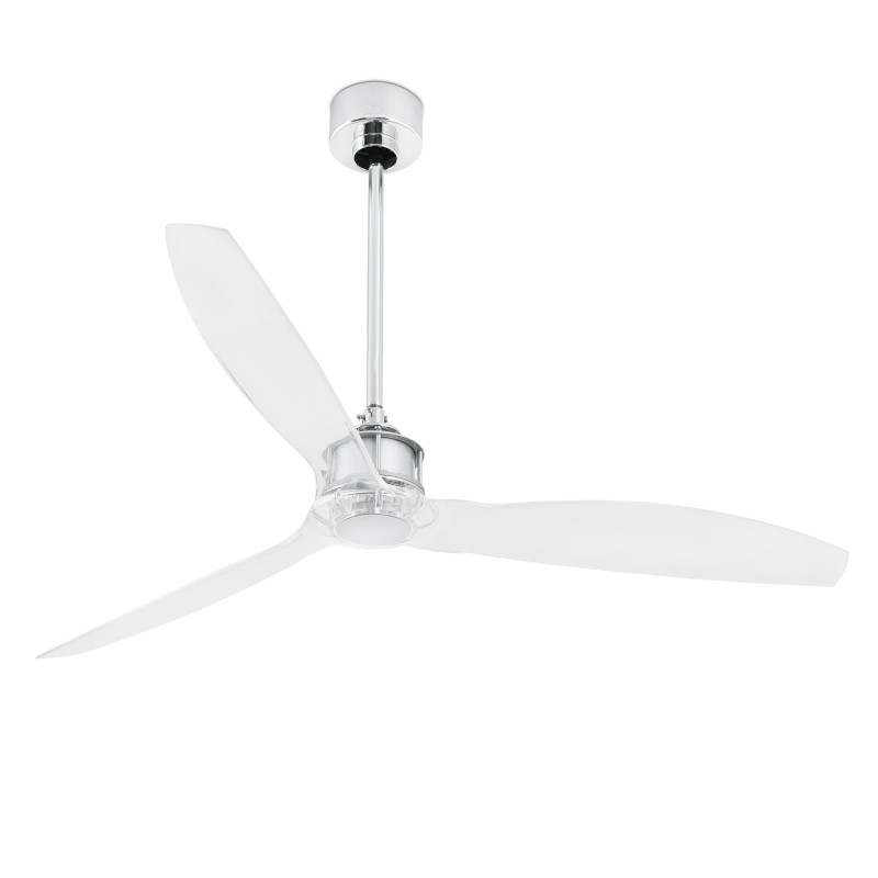 Ventilador motor DC Justfan 128cm cromo Faro