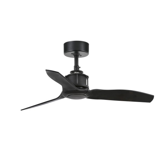 Ventilador motor DC Justfan 81cm negro mate WIFI Faro