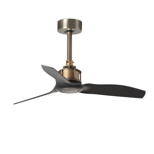 Ventilador motor DC Justfan 81cm oro envejecido/negro Faro