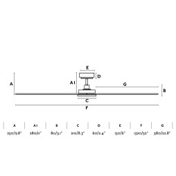 Ventilador motor DC Siros WIFI Faro