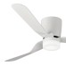 Ventilador blanco LED 15w c/mando motor dc