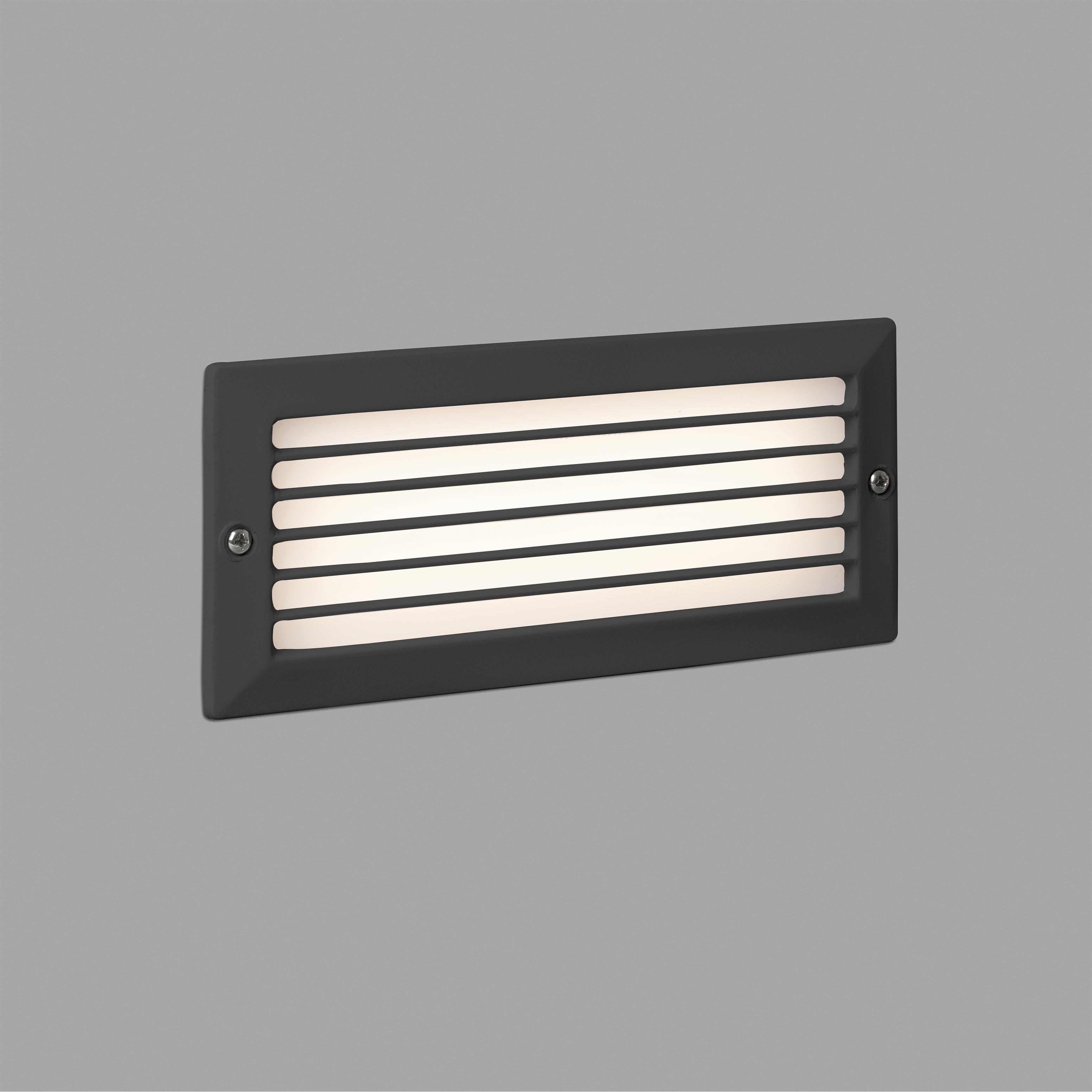 Juvi Iluminación Empotrable exterior Stripe gris oscuro LED Faro